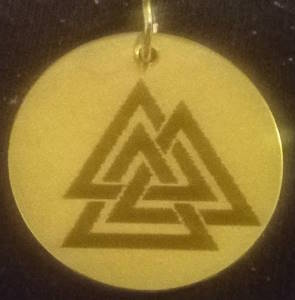 Norse / Viking Pendants (25 mm silvertone)