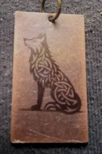 Celtic Pendants (Red Copper rectangal)